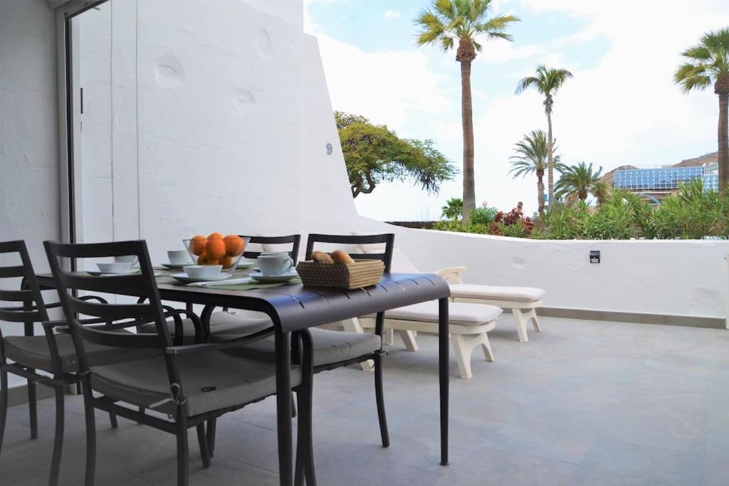 Apartamento Puerto Rico - Primera Linea De Playa Mogán エクステリア 写真